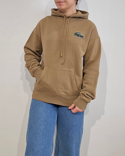 Sweat à capuche marron - S