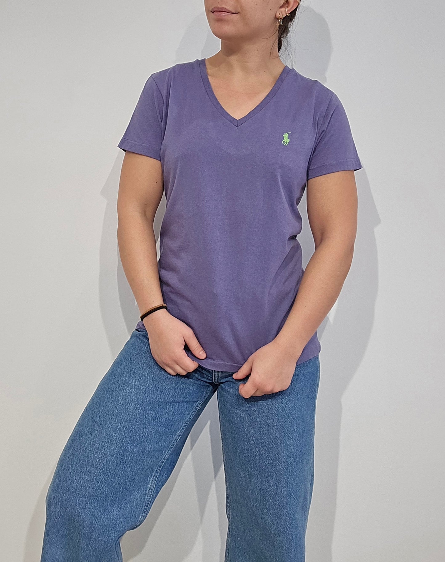 Tee-shirt en coton violet - S/M