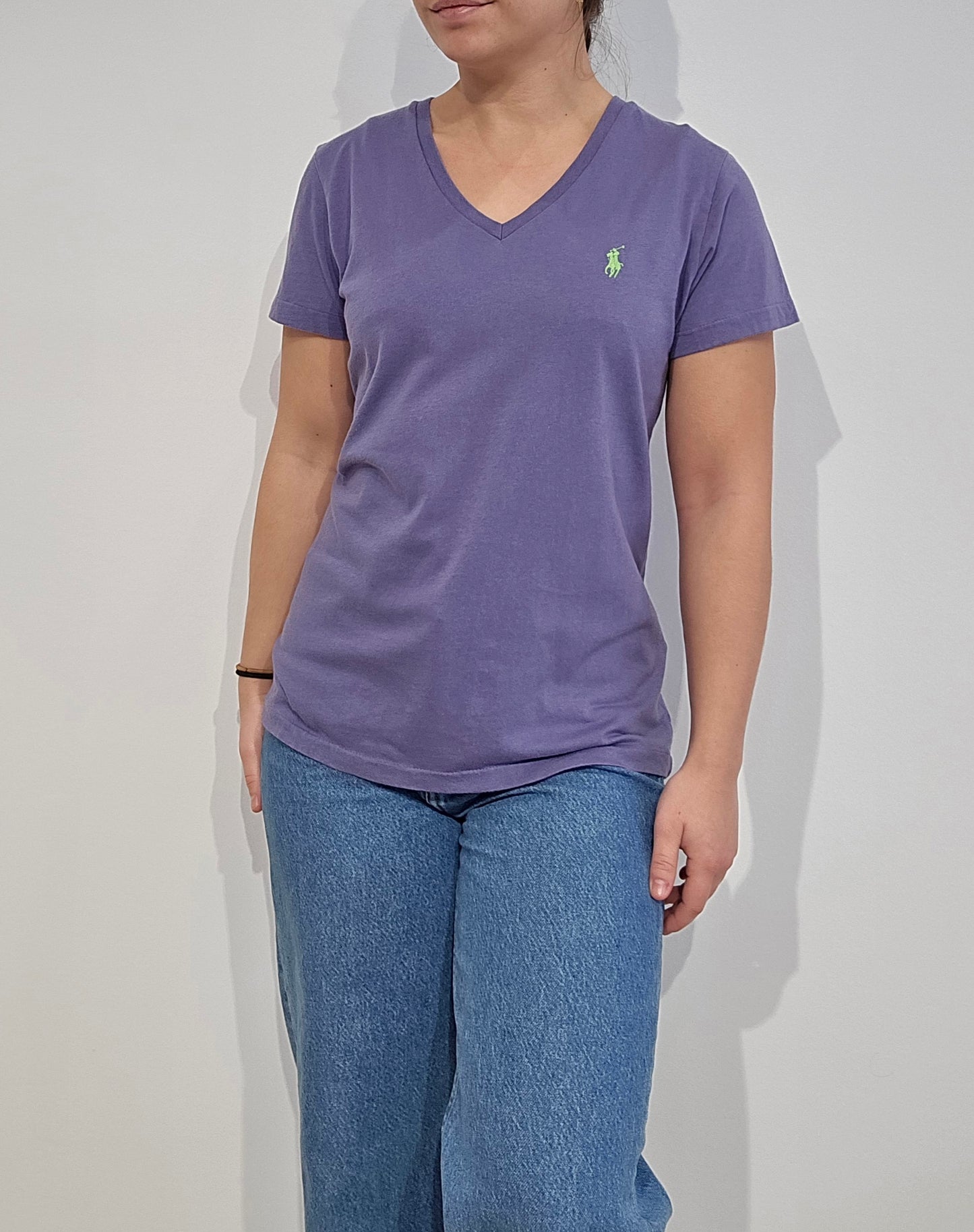 Tee-shirt en coton violet - S/M