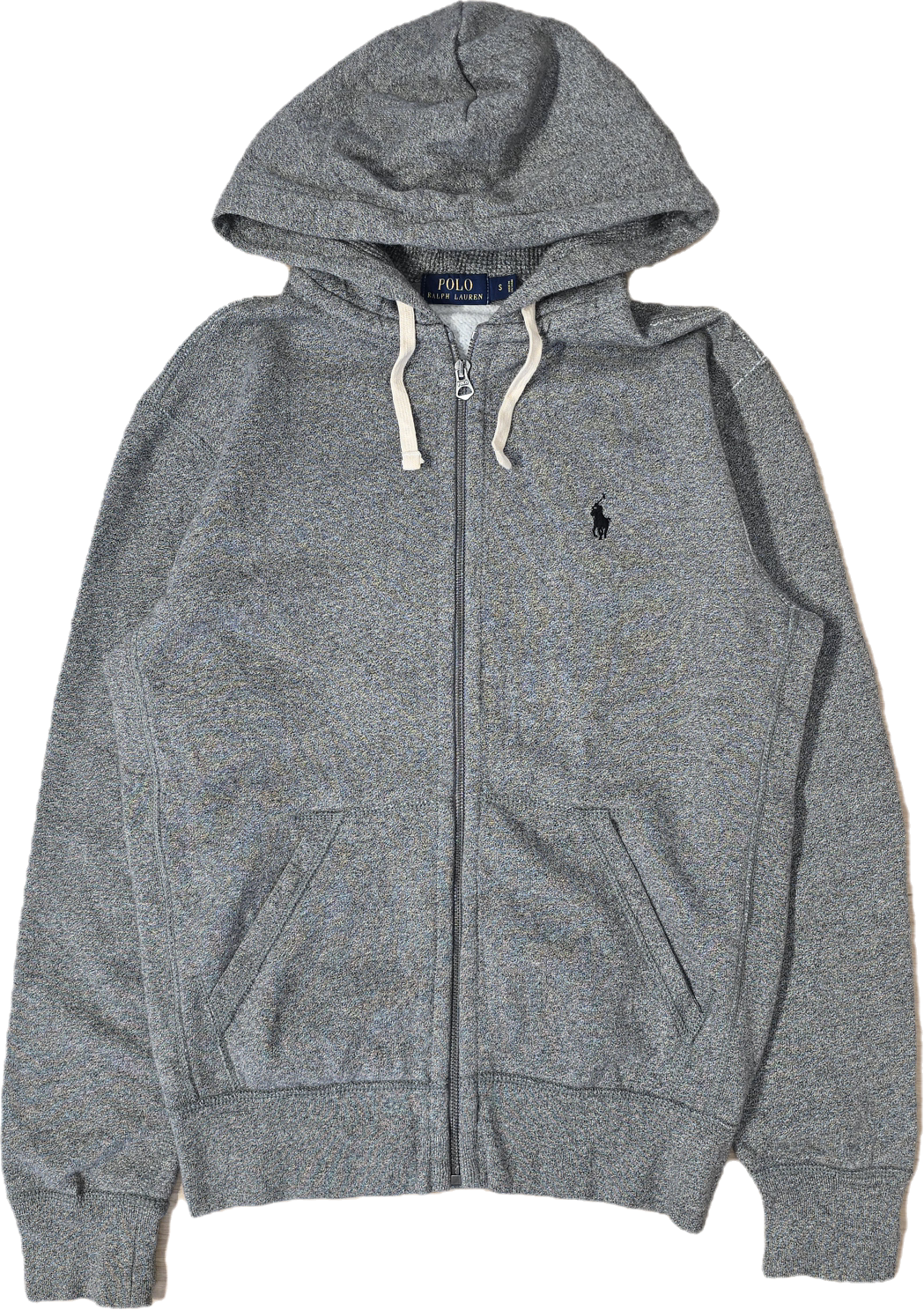 Veste en coton gris mélangé - S/M