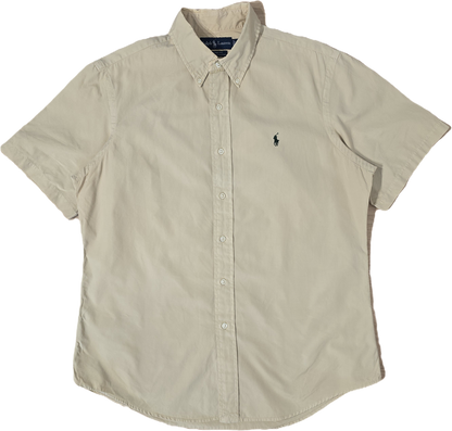Chemise custom fit camel - M/L