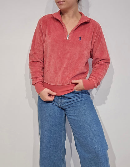 Pull camionneur en éponge rose - XXS/XS