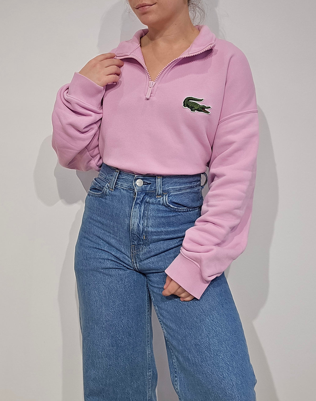 Pull camionneur rose Loose fit - XL