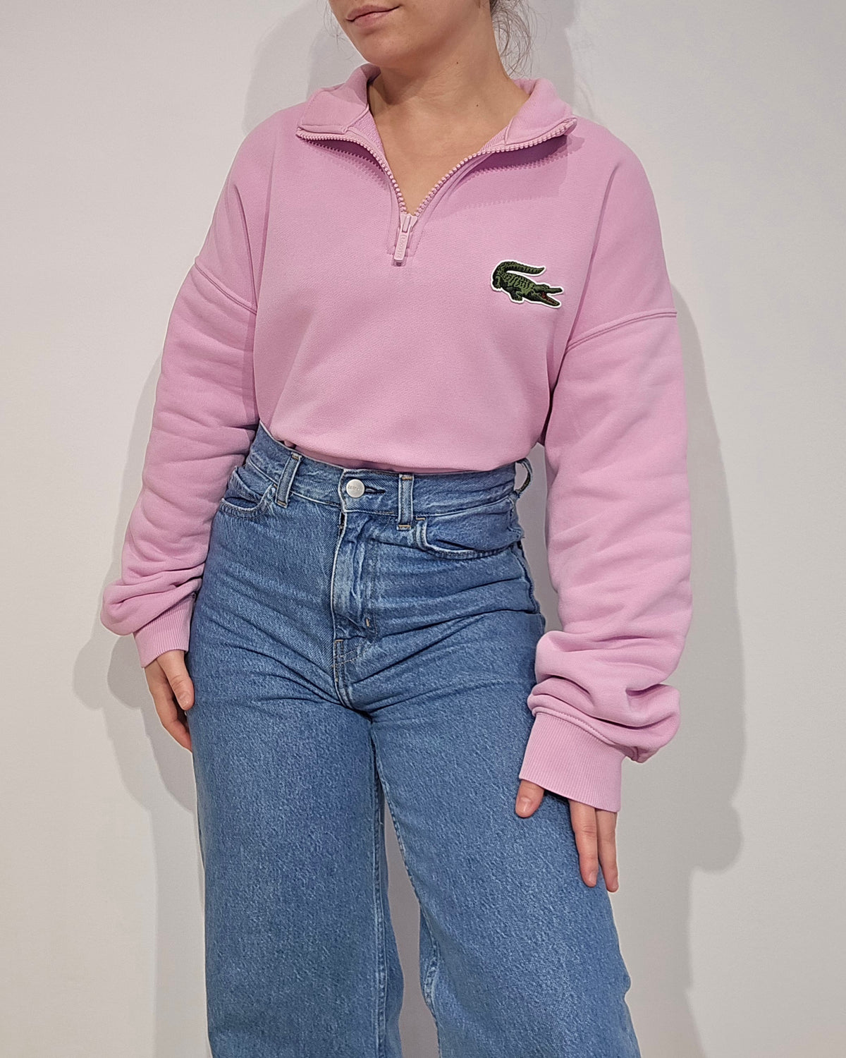 Pull camionneur rose Loose fit - XL
