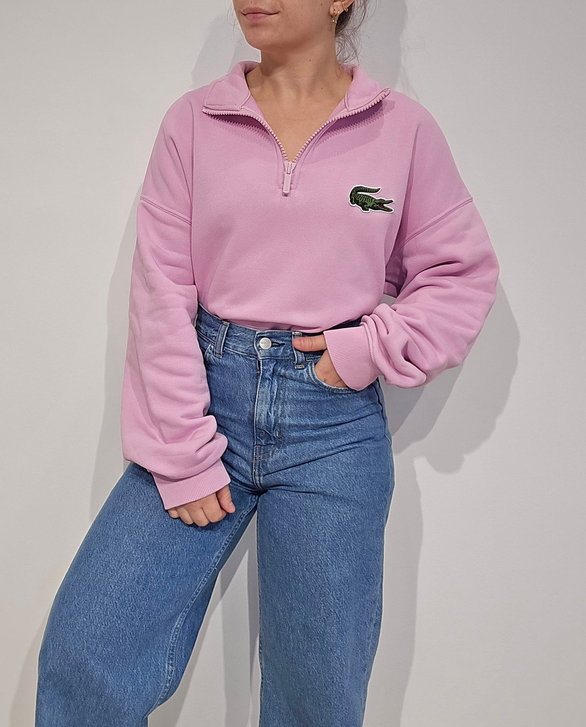 Pull camionneur rose Loose fit - XL