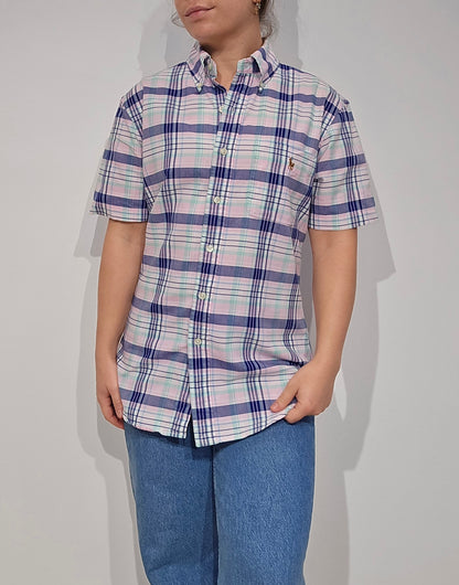 Chemise à carreaux - S