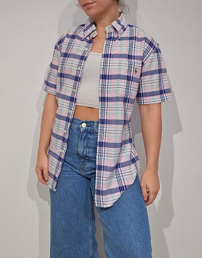 Chemise à carreaux - S