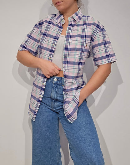 Chemise à carreaux - S