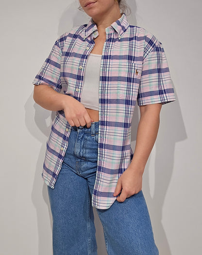 Chemise à carreaux - S