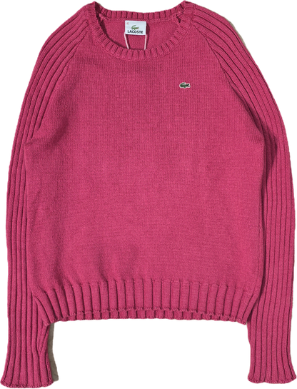 Pull rose fushia des années 90' Fabriqué en Espagne - S