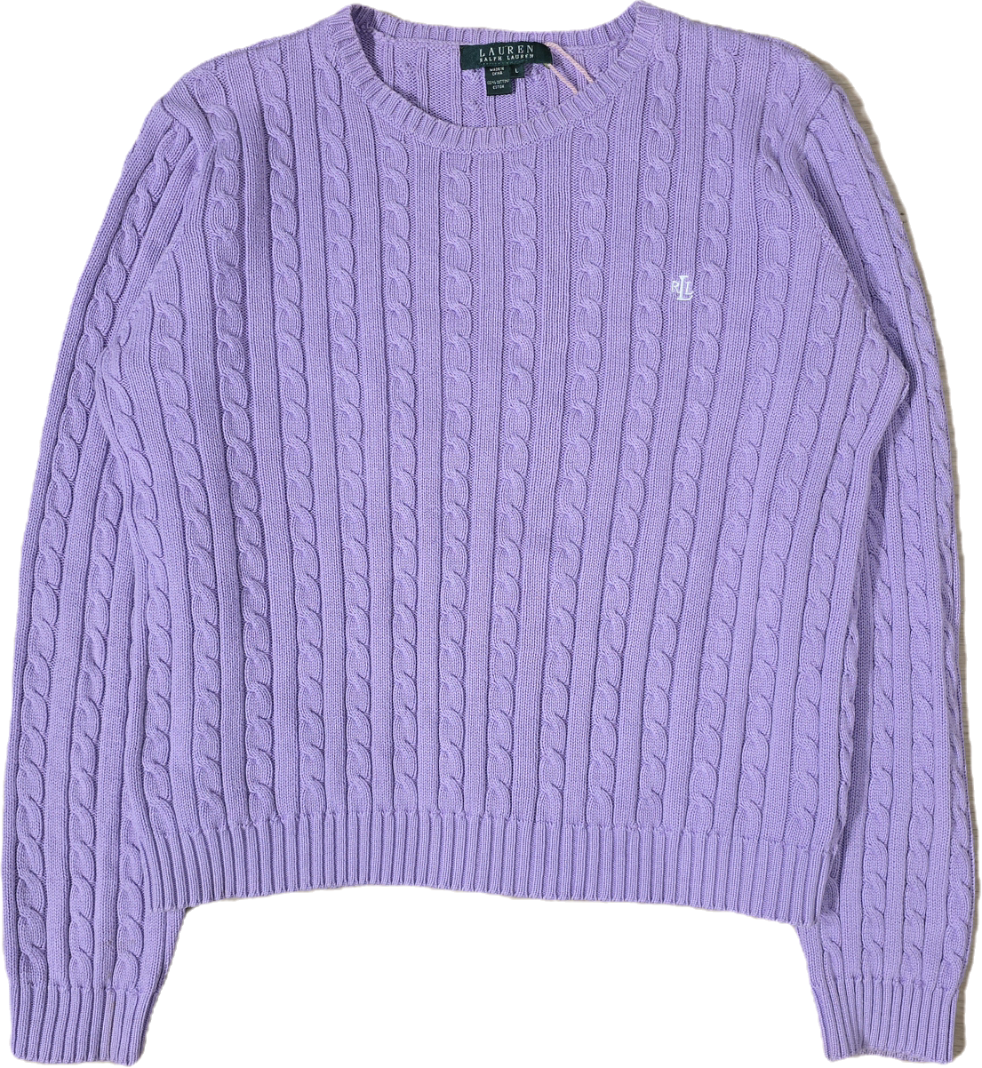 Pull torsadé lila - M/L