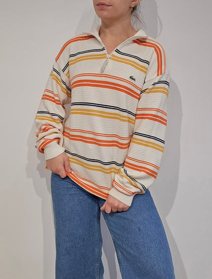 Pull camionneur à rayures des années 90' - M