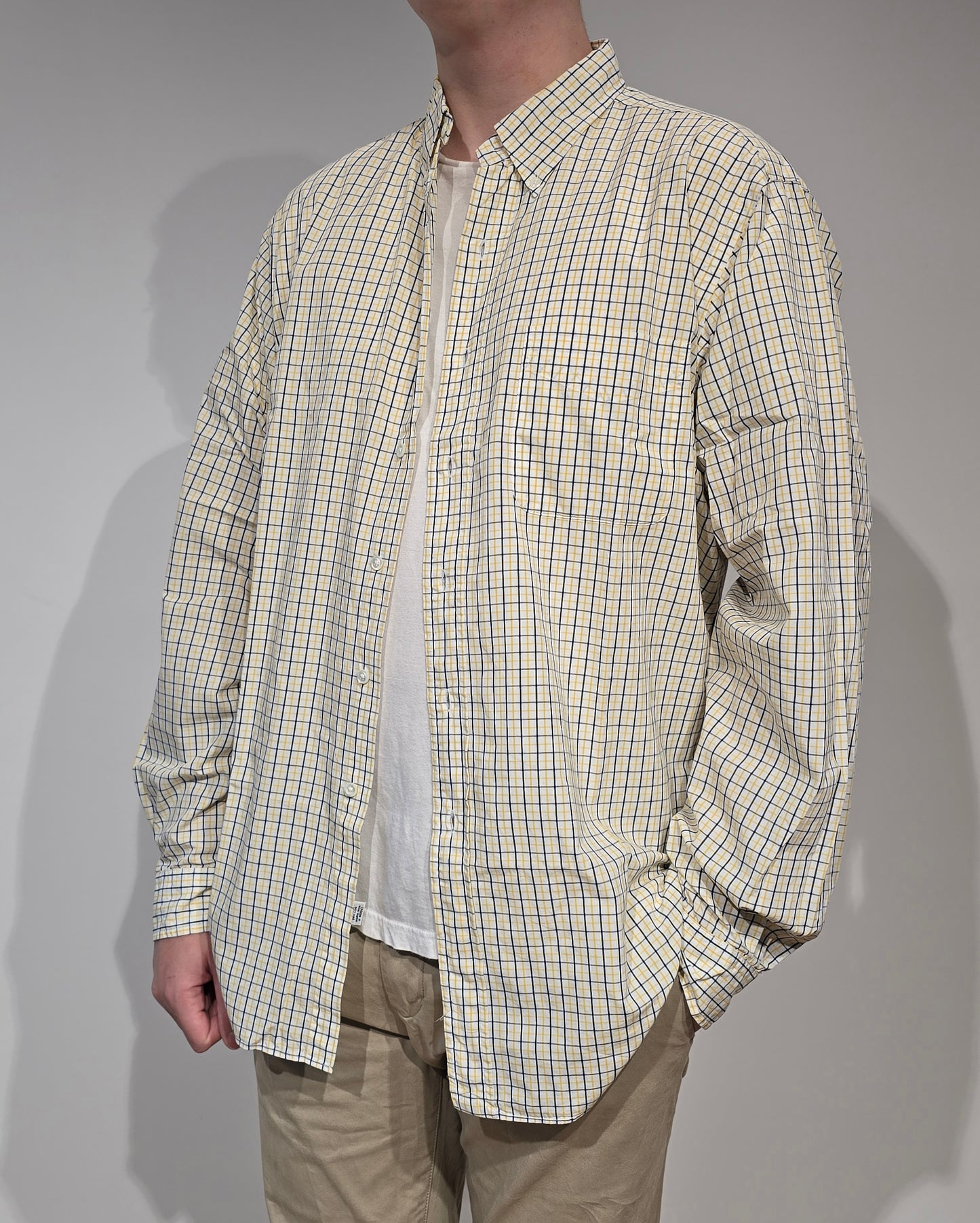 Chemise en coton à carreaux - XL