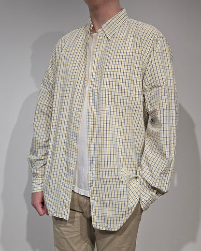 Chemise en coton à carreaux - XL