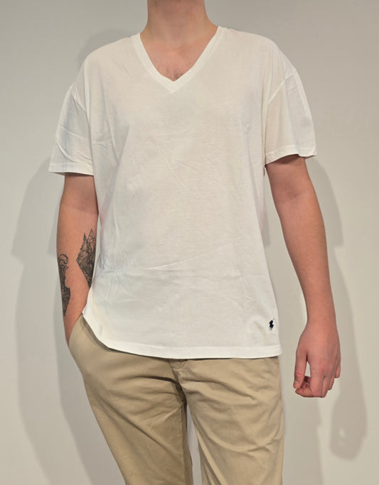 Tee-shirt en coton blanc - XL