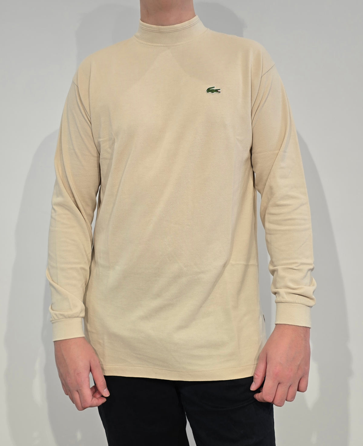 Pull col cheminée beige - L/XL