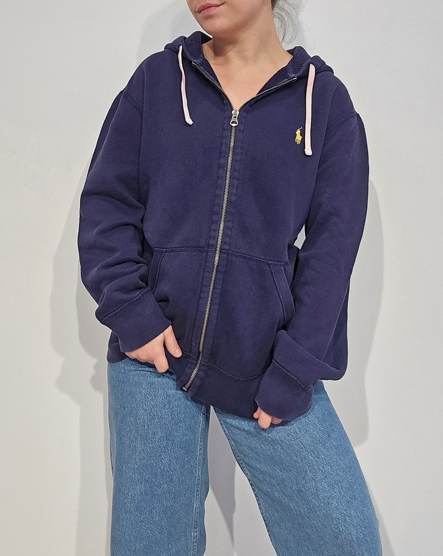 Veste en coton marine - M