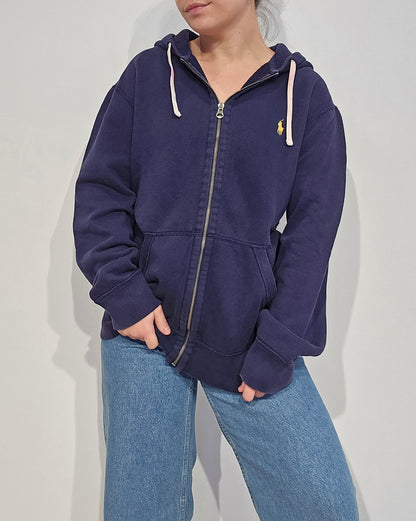 Veste en coton marine - M