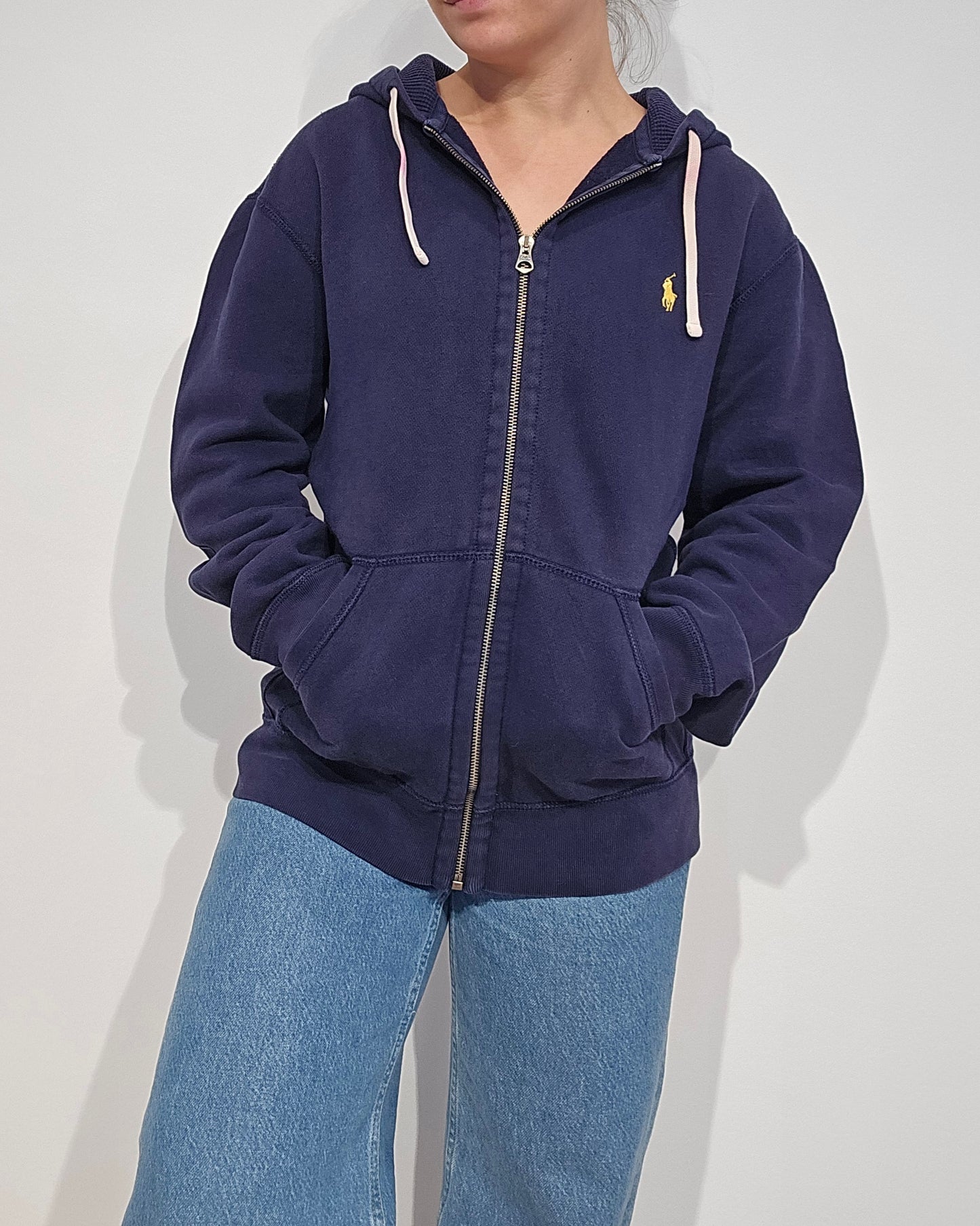 Veste en coton marine - M