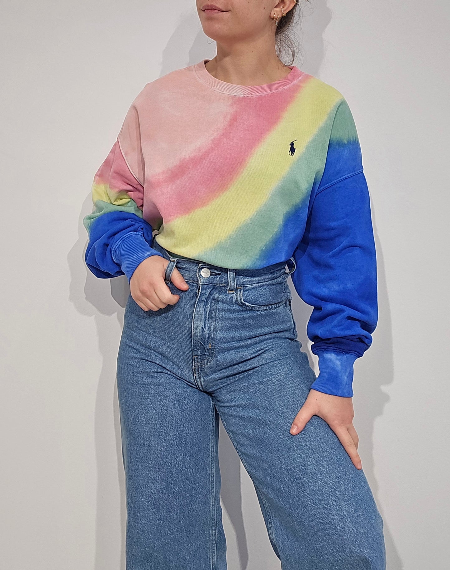 Sweat multicolore - M