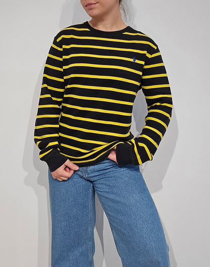 Pull à rayures jaunes et noires - XS/S