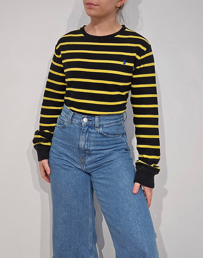 Pull à rayures jaunes et noires - XS/S