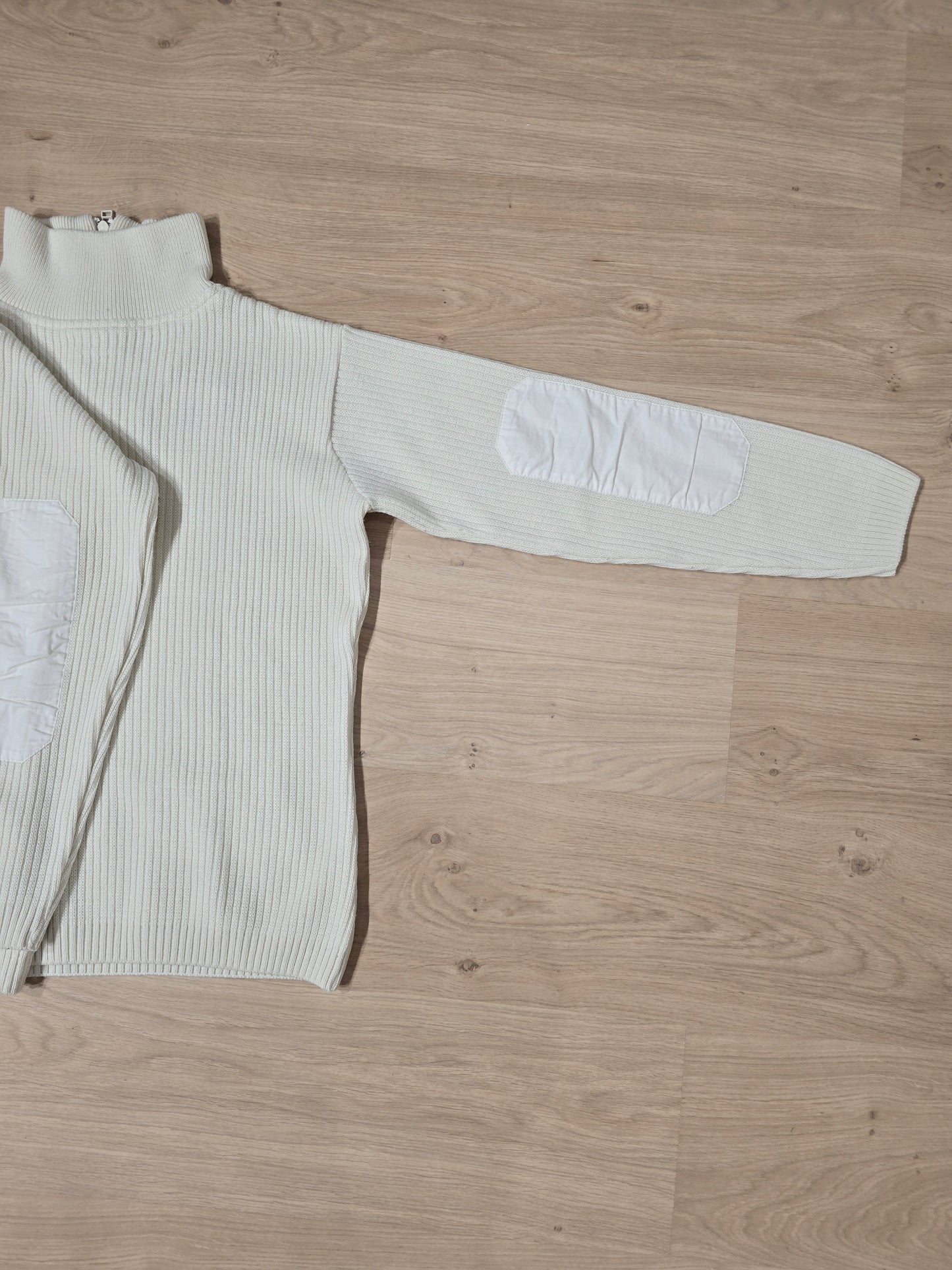 Pull camionneur blanc vintage des années 90' - M