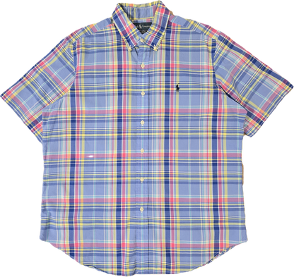 Chemise à carreaux multicolore - L