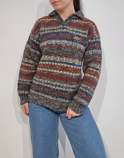 Pull vintage des années 80' fabriqué en Espagne - XS