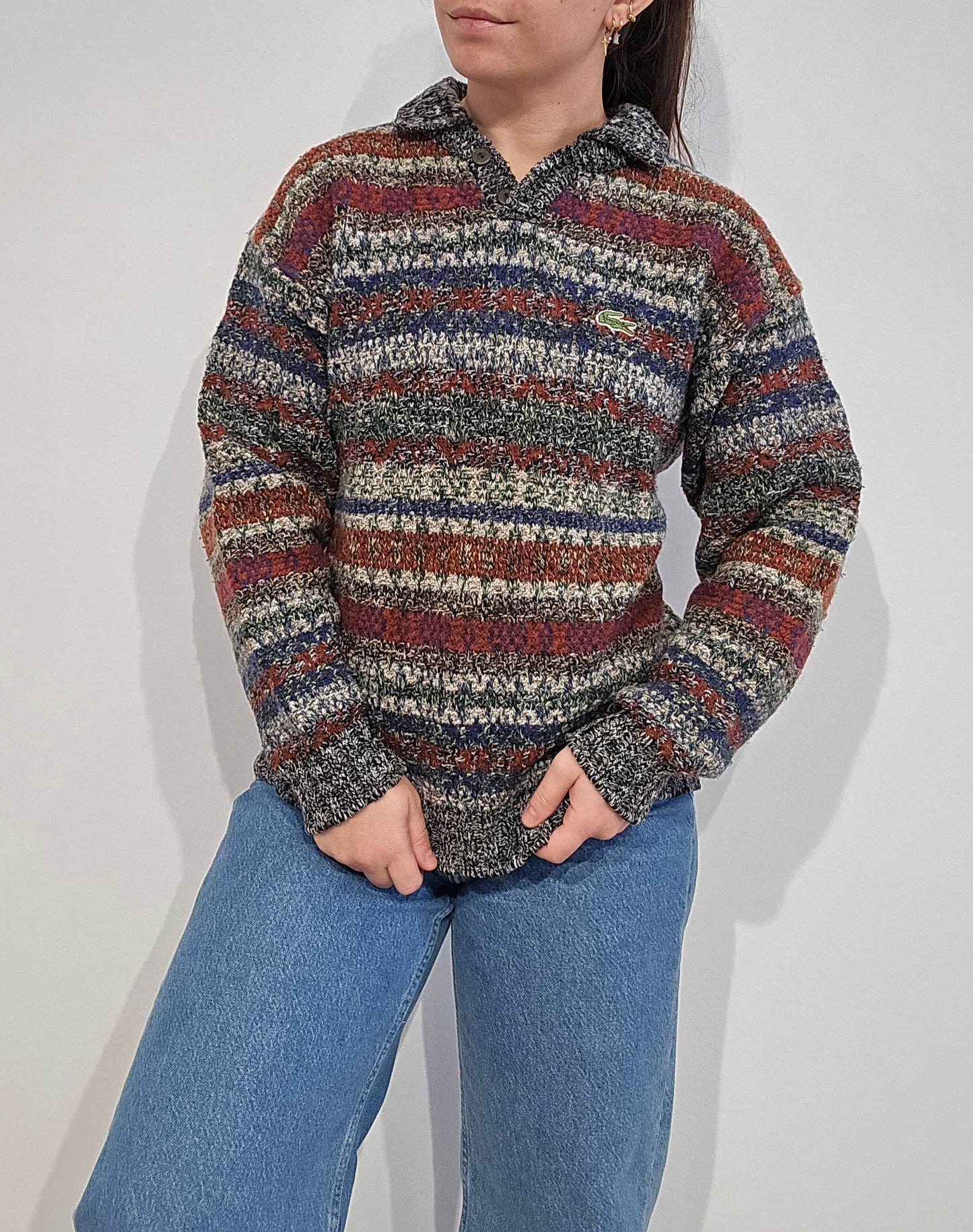 Pull vintage des années 80' fabriqué en Espagne - XS