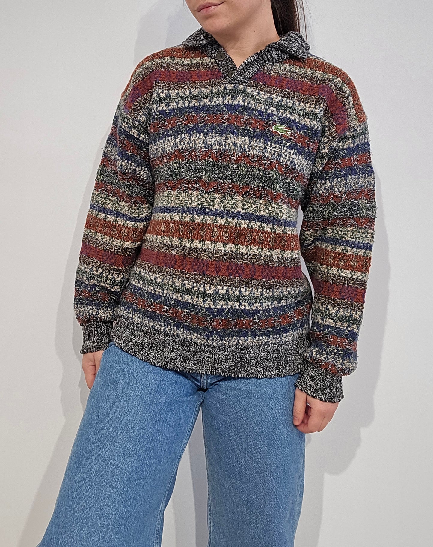 Pull vintage des années 80' fabriqué en Espagne - XS