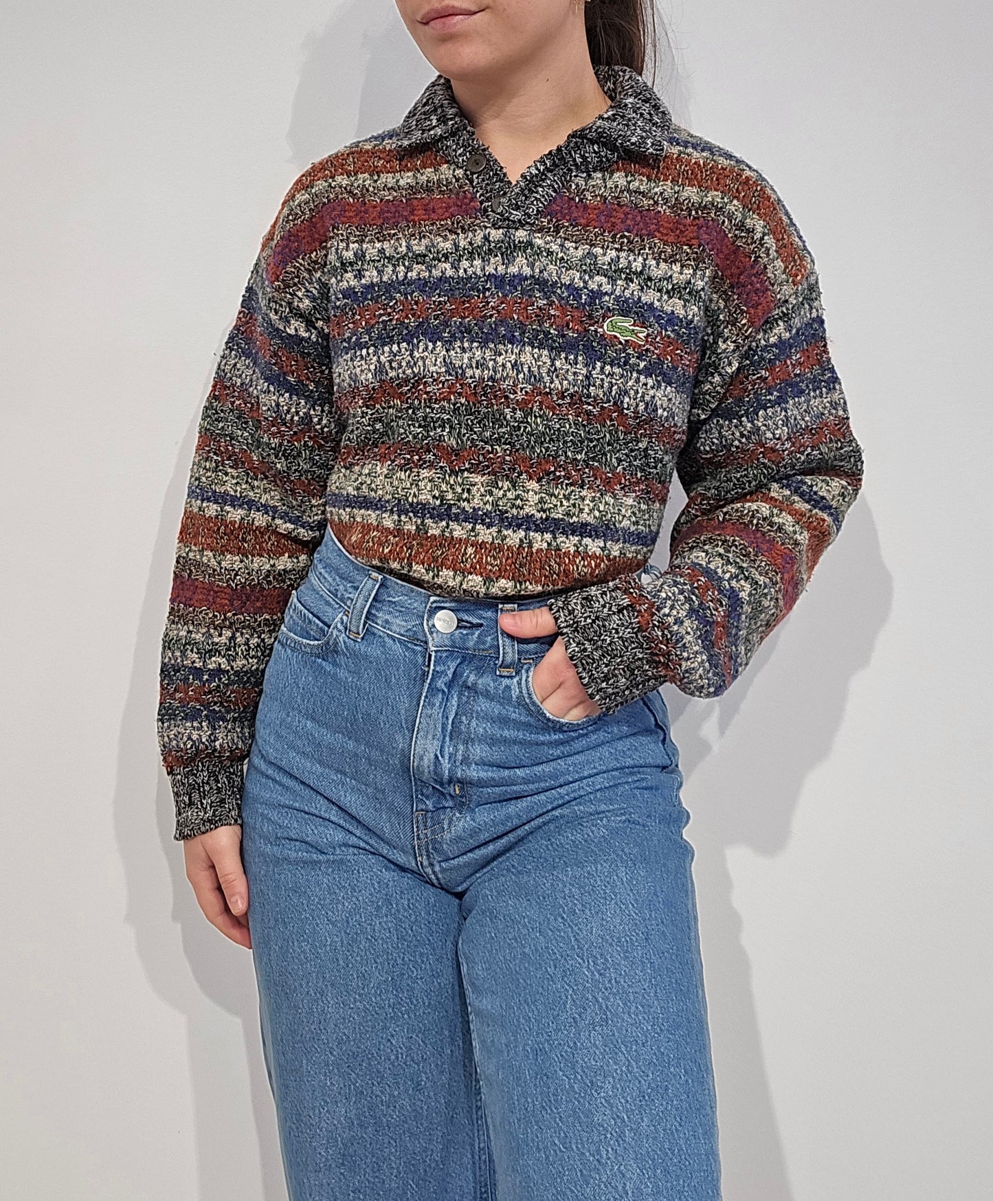 Pull vintage des années 80' fabriqué en Espagne - XS