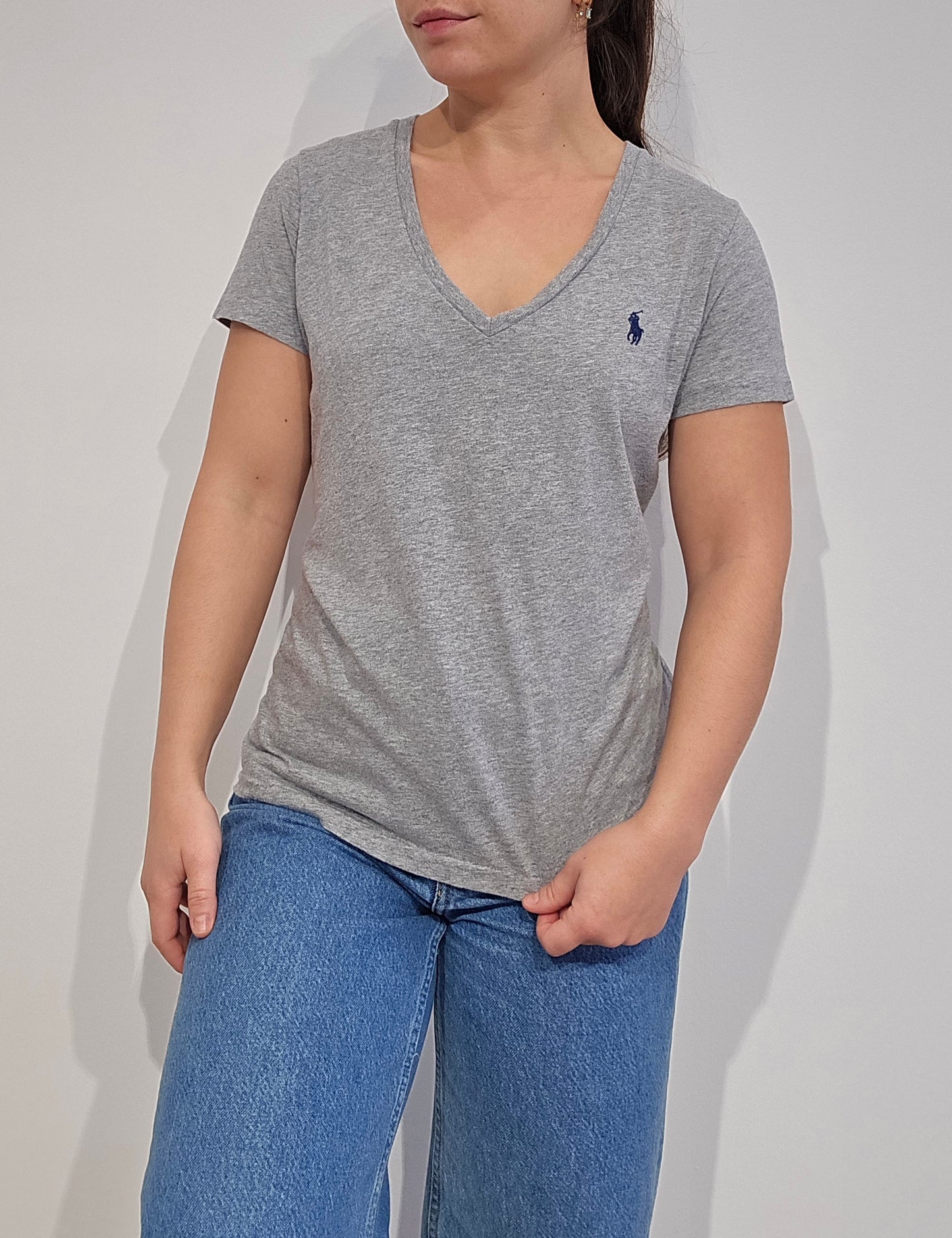 Tee-shirt en coton gris - S/M