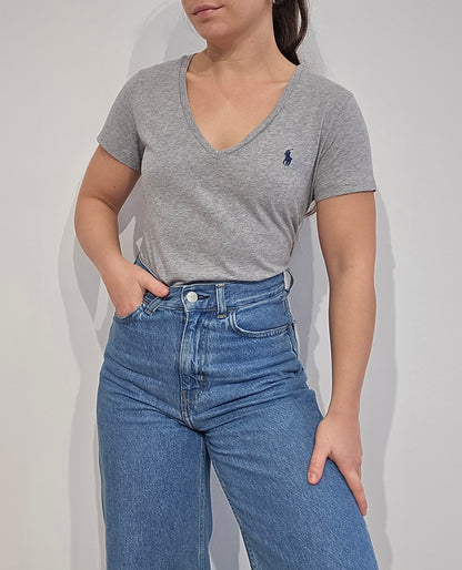 Tee-shirt en coton gris - S/M