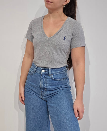 Tee-shirt en coton gris - S/M