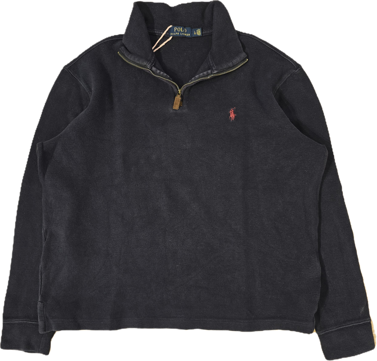 Pull camionneur en coton marine - M