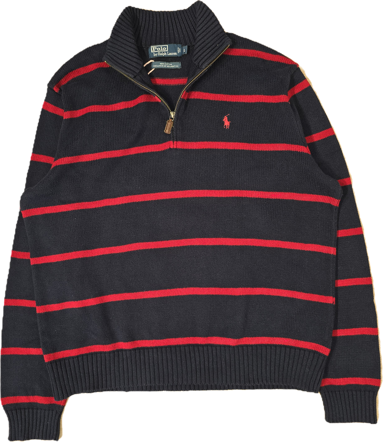 Pull camionneur à rayures - L