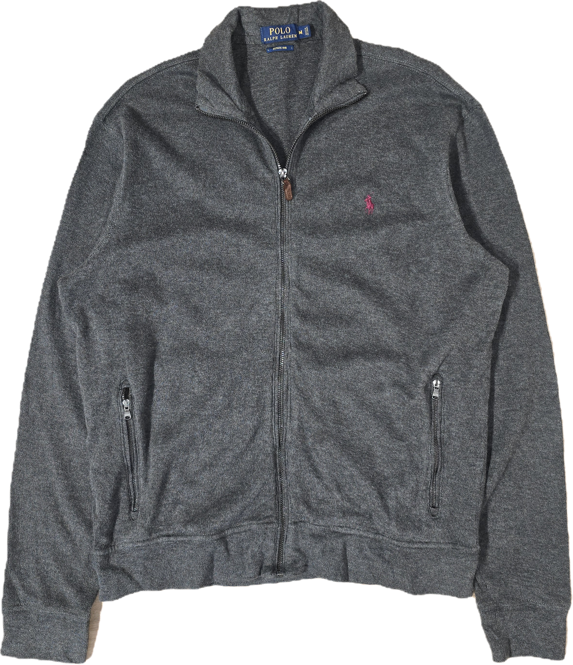 Veste en coton gris - L