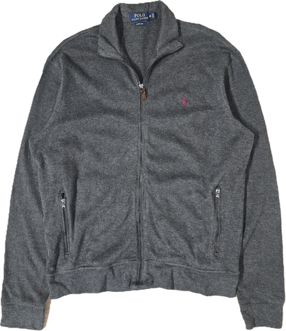 Veste en coton gris - L