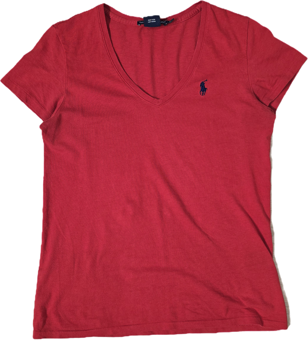 Tee-shirt en coton rouge - S