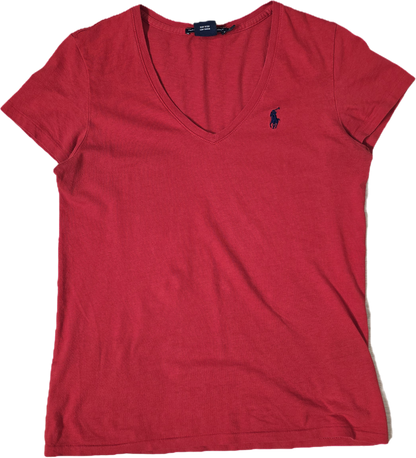 Tee-shirt en coton rouge - S