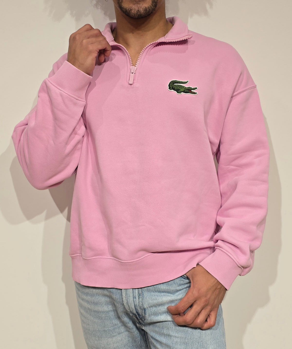 Pull camionneur rose Loose fit - XL
