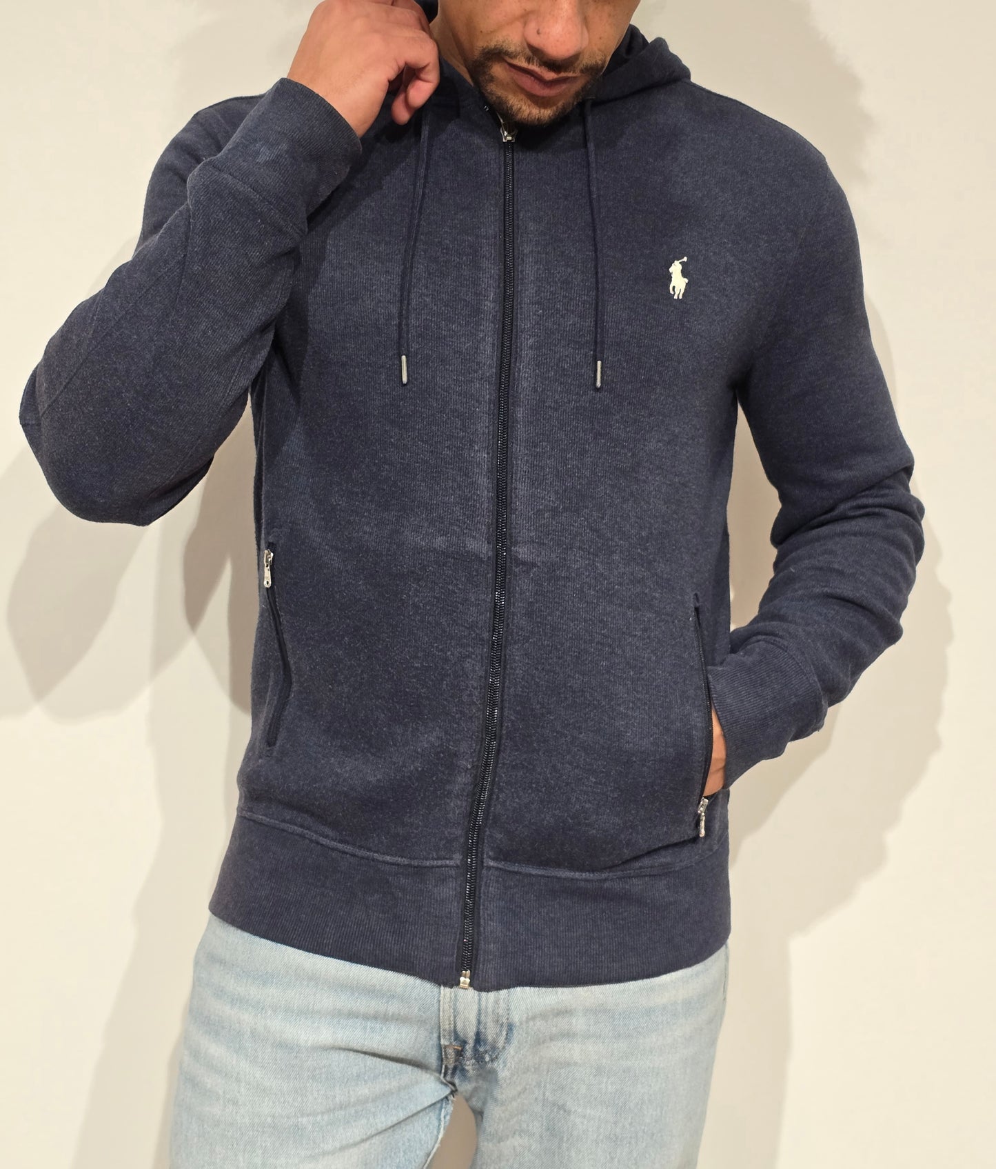 Veste en coton bleu - XS/S