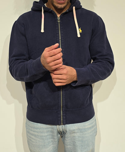 Veste en coton marine - S