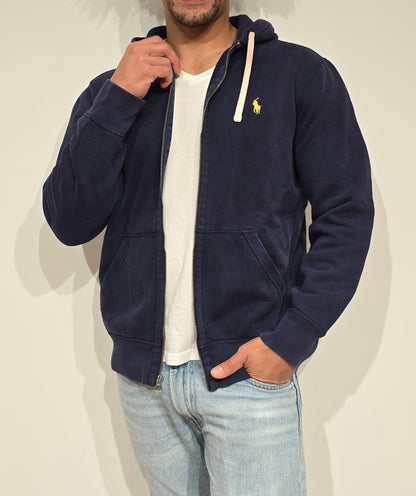 Veste en coton marine - S