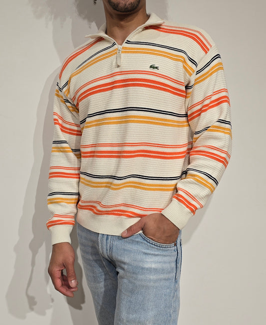 Pull camionneur à rayures des années 90' - M