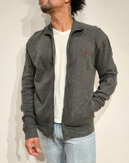 Veste en coton gris - M