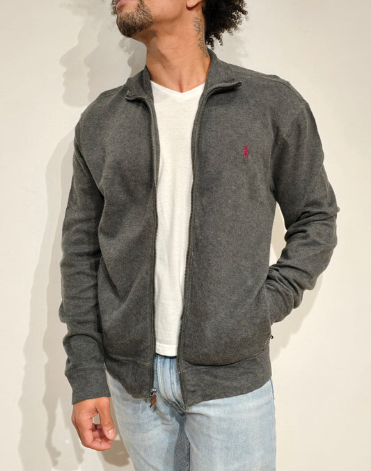 Veste en coton gris - M