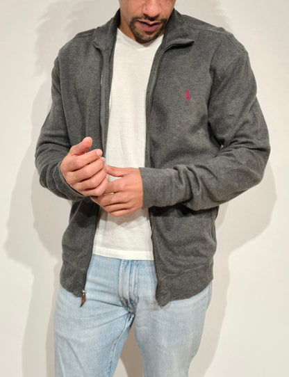 Veste en coton gris - M