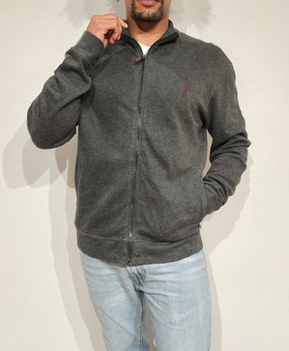 Veste en coton gris - M